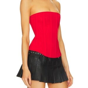 Miaou Libra Corset - Red